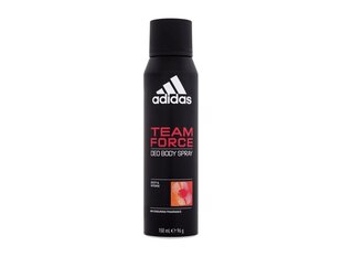 Purškiamas dezodorantas Adidas Team Force 48h 150 ml kaina ir informacija | Adidas Asmens higienai | pigu.lt