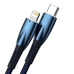 USB-C cable for Lightning Baseus Glimmer Series, 20W, 2m (Blue) цена и информация | Кабели для телефонов | pigu.lt