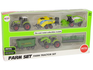 Набор сельскохозяйственных машин, 6 шт цена и информация | Игрушки для мальчиков | pigu.lt