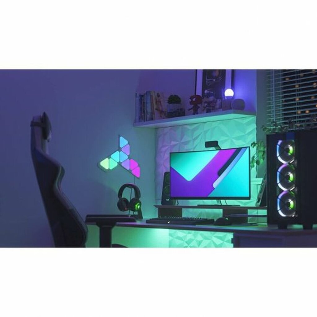 LED skydelis Nanoleaf NL48-0002TW-9PK-EU Balta 6500 K kaina ir informacija | Sieniniai šviestuvai | pigu.lt