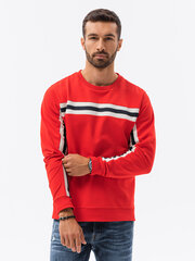 Megztinis vyrams Ombre Clothing AMD120110.1900, raudonas цена и информация | Мужские свитера | pigu.lt