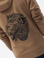 Džemperis vyrams Ombre Clothing AMD120644.1900, rudas kaina ir informacija | Džemperiai vyrams | pigu.lt
