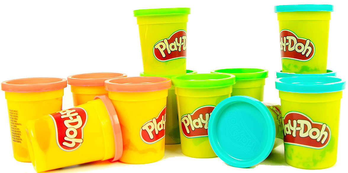 Modelino rinkinys Play-Doh spalvų, 12 vnt. цена и информация | Piešimo, tapybos, lipdymo reikmenys | pigu.lt