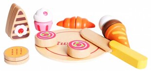 Medinis pjaustomų desertų rinkinys iWood kaina ir informacija | Žaislai mergaitėms | pigu.lt