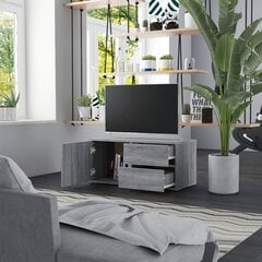 Televizoriaus spintelė vidaXL, pilka kaina ir informacija | TV staliukai | pigu.lt