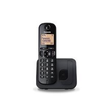Panasonic KX-TGC210FXB, Juoda kaina ir informacija | Stacionarūs telefonai | pigu.lt
