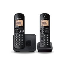 Panasonic KX-TGC212FXB, Juoda kaina ir informacija | Stacionarūs telefonai | pigu.lt