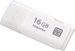 Atmintinė Toshiba Hayabusa, 16GB USB 3.0, balta kaina ir informacija | USB laikmenos | pigu.lt