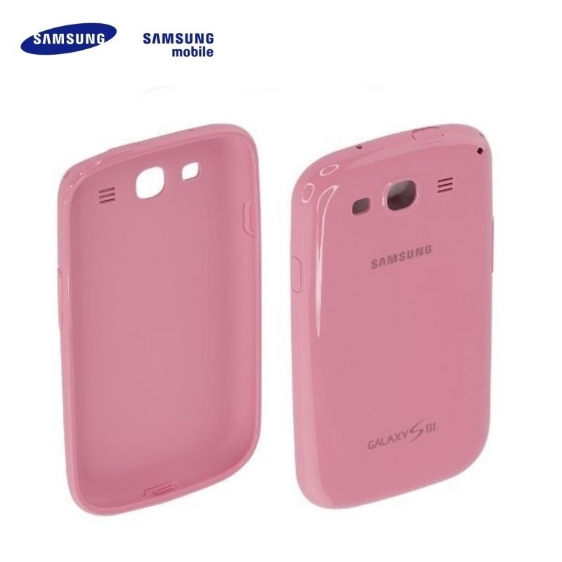 Apsauginis dėklas EFC-1G6PPE skirtas Samsung Galaxy S3, S3 Neo (i9300, i9301), Rožinė цена и информация | Telefono dėklai | pigu.lt