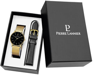 Pierre Lannier Комплект часов и ремешка - Cityline 378B032 цена и информация | Мужские часы | pigu.lt