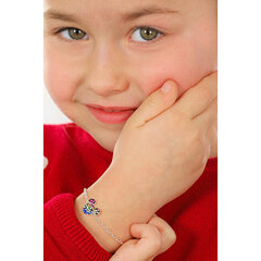 Игривый серебряный браслет с Микки Маусом BS00025SRML-S цена и информация | Аксессуары для детей | pigu.lt