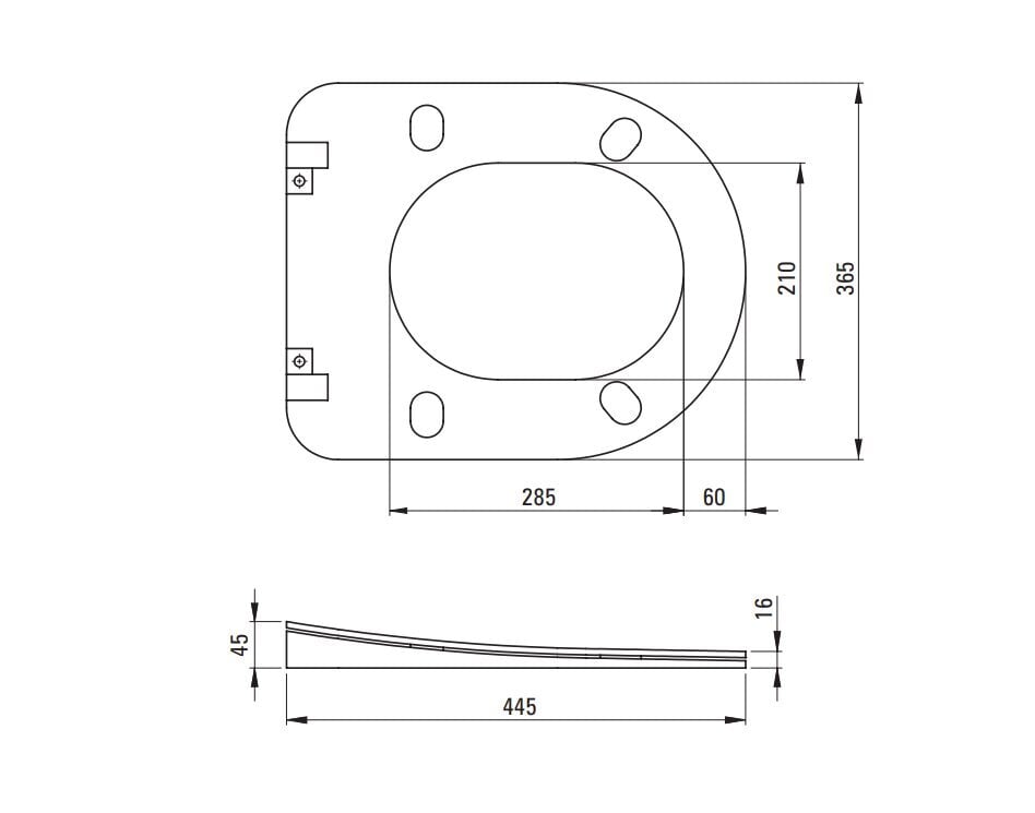 Klozetas Deante Peonia Rimless su lėtai nusileidžiančiu dangčiu, Anthracite/titanium цена и информация | Klozetai | pigu.lt