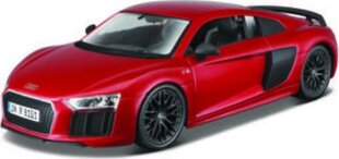Metalinis surenkamas modelis Maisto Audi R8 V10 Plus цена и информация | Конструкторы и кубики | pigu.lt