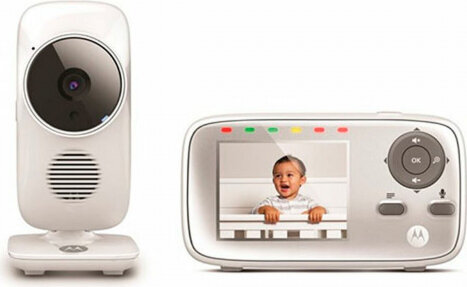 Kūdikių monitorius Motorola Baby Monitor 2,8", baltas kaina ir informacija | Mobilios auklės | pigu.lt