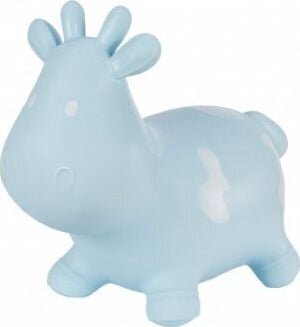 Pripučiamas šokinėjimo žaislas vaikams Hoppimals Tootiny karvė, mėlynas kaina ir informacija | Pripučiamos ir paplūdimio prekės | pigu.lt
