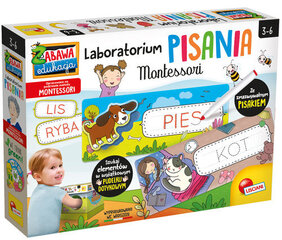 Edukacinis žaidimas Montessori Rašymo laboratorija Lisciani цена и информация | Развивающие игрушки | pigu.lt