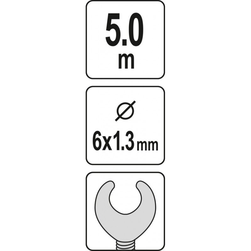 Gyvatukas kanalizacijai 5mx6mm цена и информация | Mechaniniai įrankiai | pigu.lt