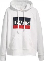 Женский джемпер Levi's, белый цена и информация | Женские толстовки | pigu.lt