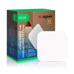 Belaidis jungiklis Nous LZ4 Tuya Zigbee цена и информация | Выключатели, розетки | pigu.lt