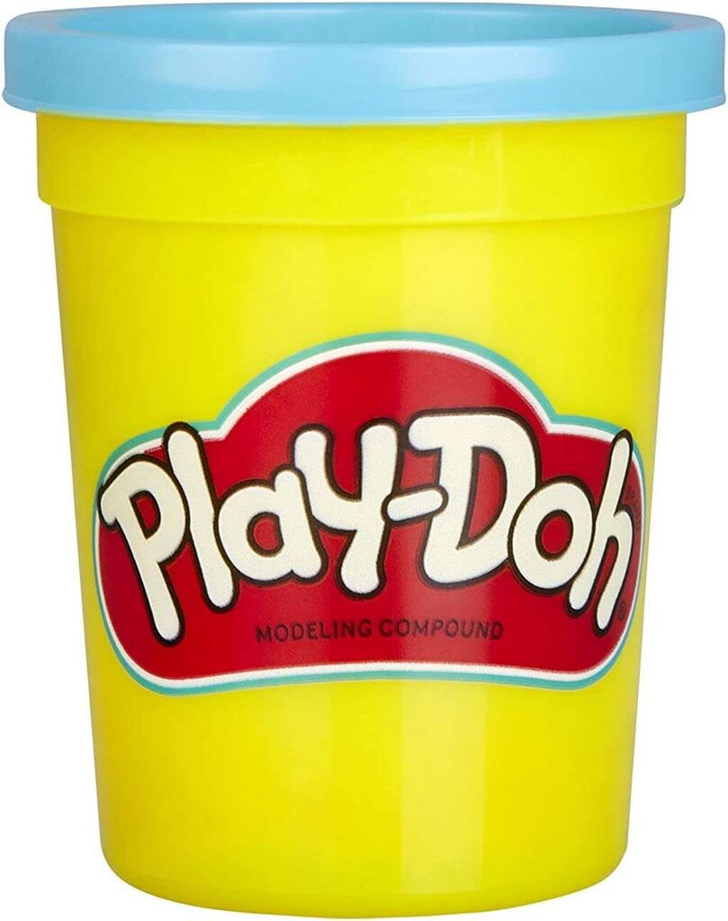 Plastilinas Hasbro Play-Doh, mėlynas, 12vnt kaina ir informacija | Piešimo, tapybos, lipdymo reikmenys | pigu.lt