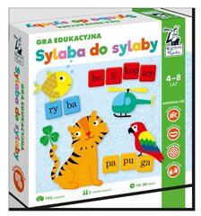 Gra Edukacyjna "Sylaba Do Sylaby" цена и информация | Развивающие игрушки | pigu.lt