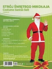 Kalėdų senelio kostiumas, raudonas kaina ir informacija | Karnavaliniai kostiumai | pigu.lt