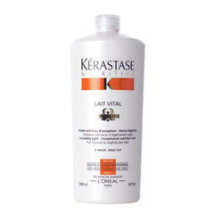 Plaukų kondicionierius normaliems ir sausiems plaukams Kerastase Nutritive Lait Vital Irisome 1000 ml kaina ir informacija | Balzamai, kondicionieriai | pigu.lt