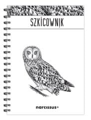 Eskizų sąsiuvinys Narcissus, 80 lapų kaina ir informacija | Sąsiuviniai ir popieriaus prekės | pigu.lt