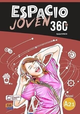 Espacio Joven 360 Level A2.1 : Student Book with free coded access to the ELEteca: Libro de Alumno kaina ir informacija | Užsienio kalbos mokomoji medžiaga | pigu.lt