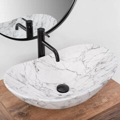 Praustuvas REA Royal Statuario Marble matt kaina ir informacija | Praustuvai | pigu.lt