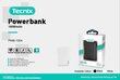 Tecnix PWB-1004 kaina ir informacija | Atsarginiai maitinimo šaltiniai (power bank) | pigu.lt