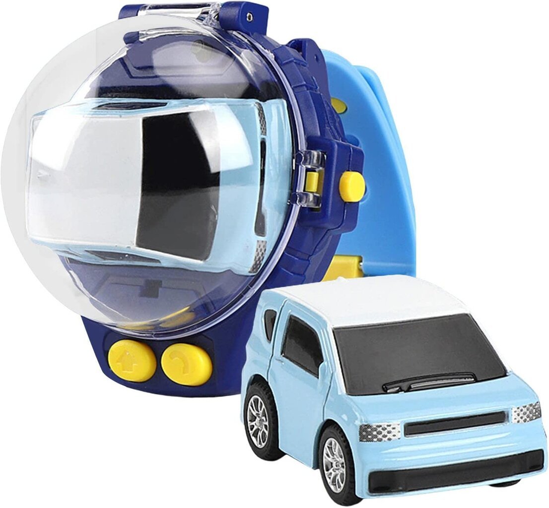 Mini nuotolinio valdymo automobilis laikrodis valdymo pultas, mėlynas kaina ir informacija | Žaislai berniukams | pigu.lt