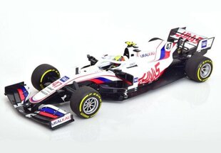 Uralkali Haas F1 Team VF-21 Schumacher Bahrain GP 2021 Minichamps 1:18 110210147 kaina ir informacija | Kolekciniai modeliukai | pigu.lt