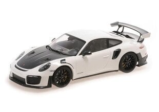 Porsche 911 (991.2) GT2RS - 2018 - White Minichamps 1:18 155068310 kaina ir informacija | Kolekciniai modeliukai | pigu.lt