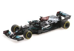Mercedes-Amg Petronas W12 E Hamilton Bahrain GP 2021 Minichamps 1:43 410210144 kaina ir informacija | Kolekciniai modeliukai | pigu.lt