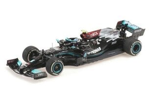 Mercedes-Amg Petronas W12 E Bottas Bahrain GP 2021 Minichamps 1:43 410210177 kaina ir informacija | Kolekciniai modeliukai | pigu.lt