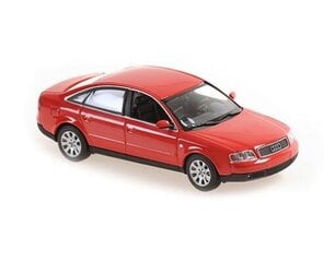 AUDI A6 - 1997 - RED MAXICHAMPS 1:43 940017100 цена и информация | Коллекционные модели автомобилей | pigu.lt