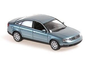 AUDI A6 - 1997 - GREEN METALLIC MAXICHAMPS 1:43 940017101 цена и информация | Коллекционные модели автомобилей | pigu.lt