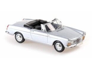 PEUGEOT 404 CABRIOLET - 1962 - SILVER MAXICHAMPS 1:43 940112930 цена и информация | Коллекционные модели автомобилей | pigu.lt