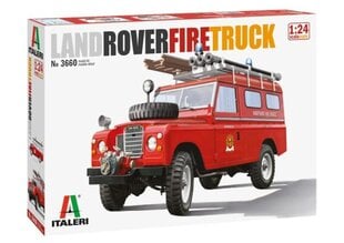 LAND ROVER FIRE TRUCK ITALERI 1:24 3660 цена и информация | Коллекционные модели автомобилей | pigu.lt