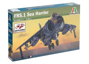 FRS.1 SEA HARRIER ITALERI 1:72 1236 цена и информация | Коллекционные модели автомобилей | pigu.lt