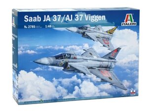 Saab JA 37/AJ 37 Viggen Italeri 1:48 2785 kaina ir informacija | Kolekciniai modeliukai | pigu.lt