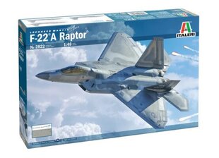 F-22 A Raptor Italeri 1:48 2822 kaina ir informacija | Kolekciniai modeliukai | pigu.lt