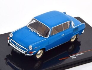 Skoda 1000 MBX 1966 Blue IXO 1:43 CLC432N цена и информация | Коллекционные модели автомобилей | pigu.lt