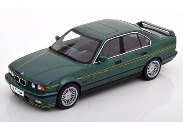 BMW Alpina B10 4,6 1994 Metallic Green Mcg 1:18 Mcg18229 kaina ir informacija | Kolekciniai modeliukai | pigu.lt