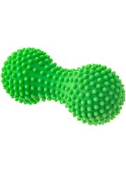 Tullo Roller для массажа и реабилитации duoball 15,5 см зеленый 448 цена и информация | Аксессуары для массажа | pigu.lt