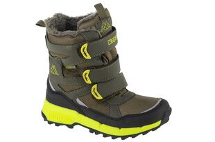 Kappa Vipos Tex T, для мальчика зимняя обувь, зеленый цена и информация | Детские зимние сапожки | pigu.lt