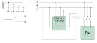 CP-730 Įtampos relė su laiko fiksavimu kaina ir informacija | Elektros jungikliai, rozetės | pigu.lt