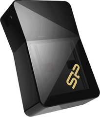 SILICON POWER 32GB, USB 3.0 FLASH DRIVE, JEWEL J08, Black kaina ir informacija | USB laikmenos | pigu.lt