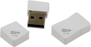 Silicon Power флэшка 16GB Touch T08, белая цена и информация | USB накопители | pigu.lt